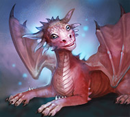 Розовый дракон Розовый дракон